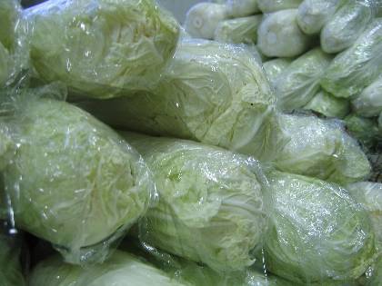 VEGETABLES - CHINESE CABBAGE