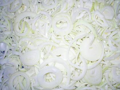 FROZEN VEGETABLES Sliced onion