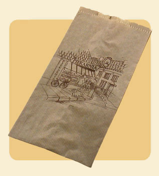 FOLDABLE PAPER BAGS FOR BAKERY