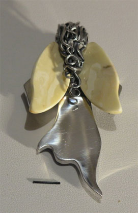 SILVER BROOCHES