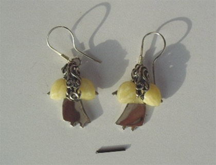 AMBER EARRINGS 