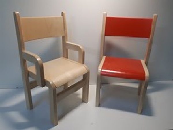 WOODEN HIGH CHAIRS