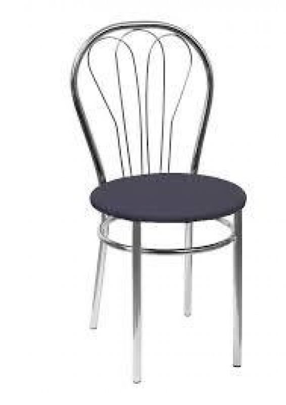 KITCHEN CHAIRS WITH CHROME FRAME 