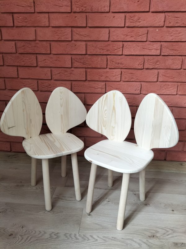 WOODEN HIGH CHAIRS 