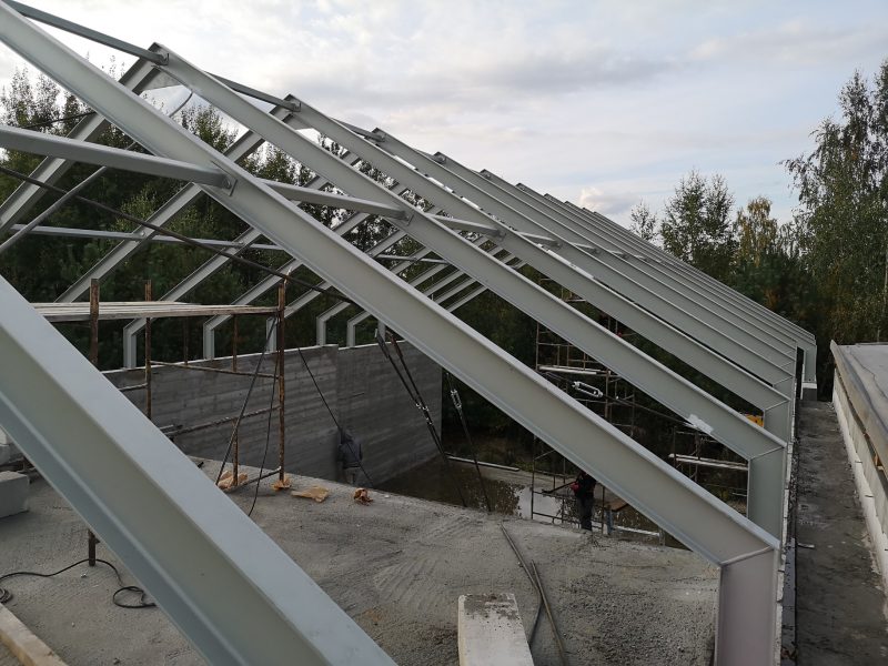 STEEL STRUCTURES FOR ROOFINGS