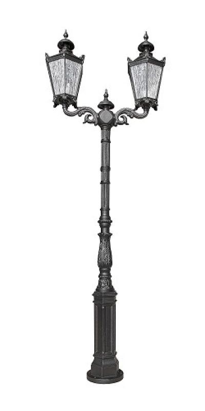 CAST IRON GARDEN LAMPS 