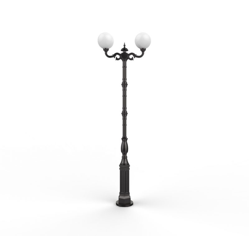 CAST IRON GARDEN LAMPS