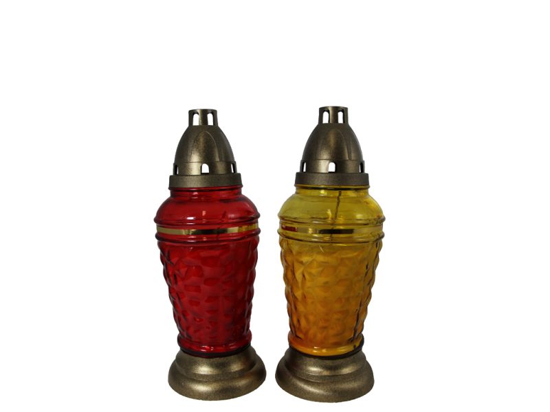 FILLED GLASS CANDLES 