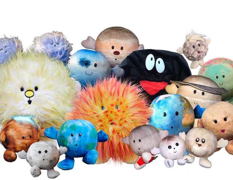 PLUSH TOYS PLUSH PLANET BLACK HOLE AND PLANETS