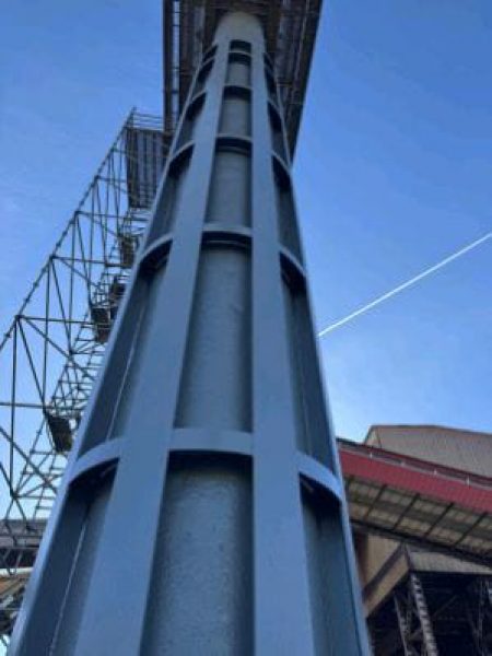 LARGE-SIZE STEEL STRUCTURES