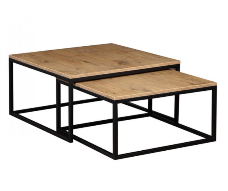 SMALL TABLES WITH METAL FRAMES 