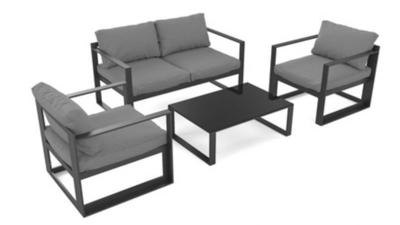 METAL FRAME GARDEN FURNITURE