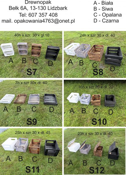 WOODEN CHESTS