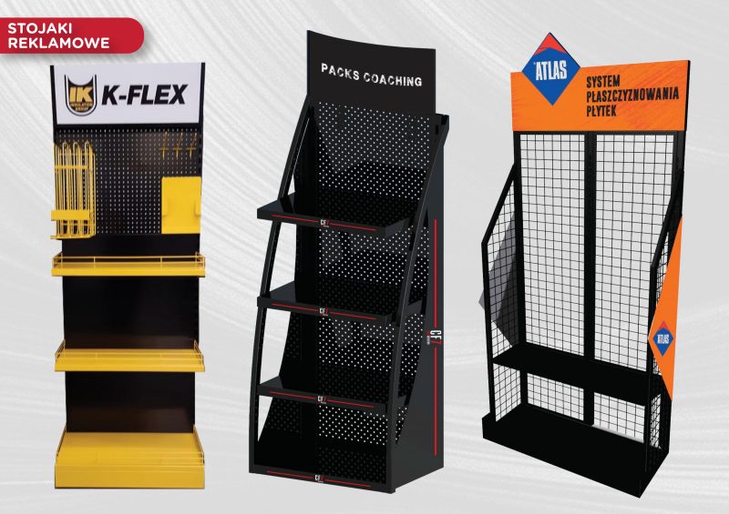 METAL DISPLAY STANDS 