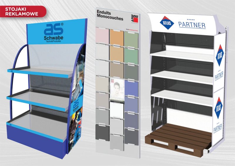 PLASTIC DISPLAY RACKS 