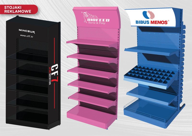 PLASTIC DISPLAY RACKS 
