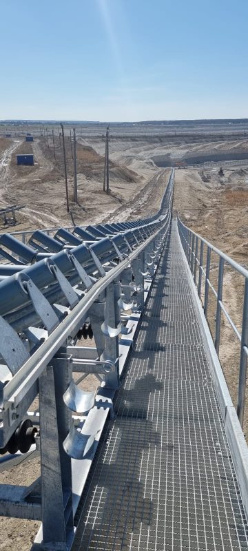 BELT CONVEYOR STRUCTURES