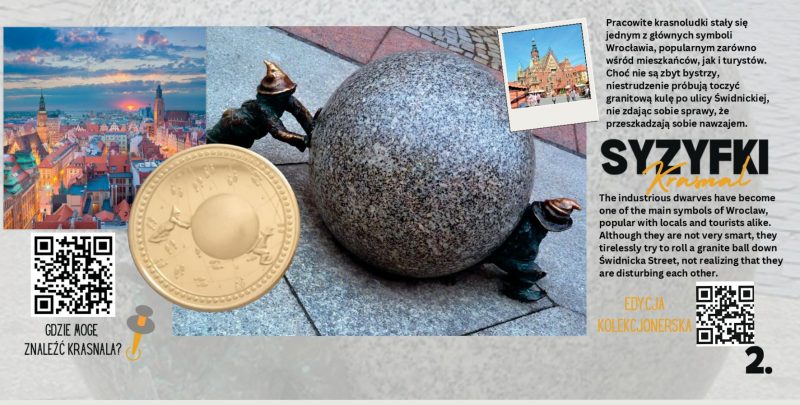 COMMEMORATIVE MEDALS WITH A GNOME