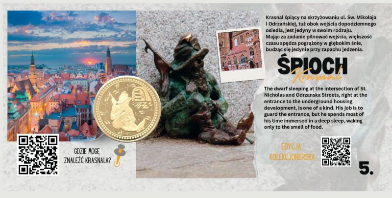 COMMEMORATIVE MEDALS WITH A GNOME