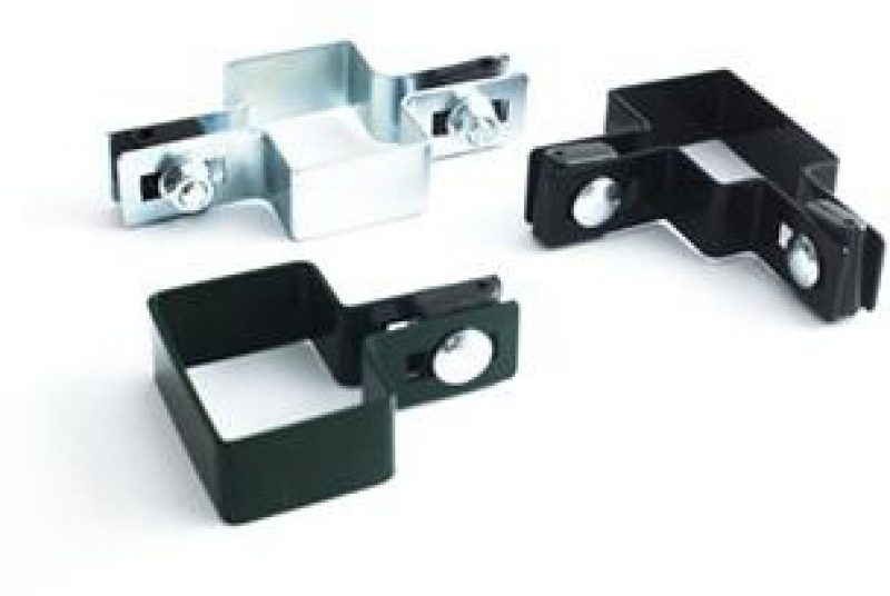 COLOR-COATED CLAMPS FOR FENCE PANELS