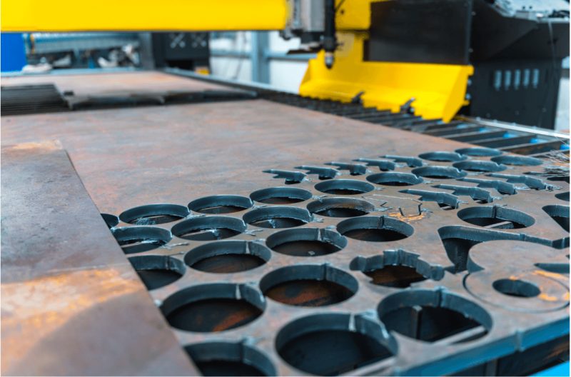 METAL PLASMA CUTTING