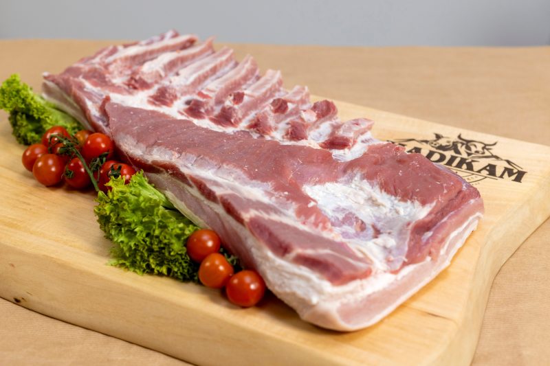 PORK MEAT - BACON WITHOUT BONE Pork belly boneless