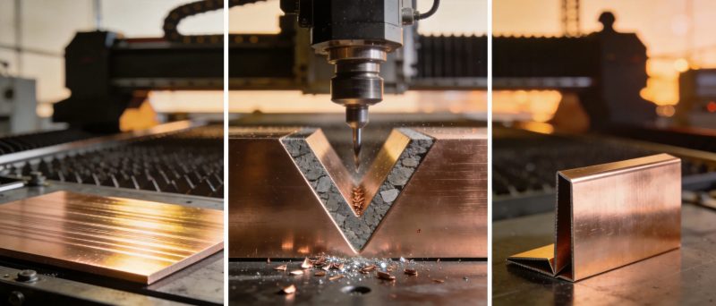 METAL FINISHING Surface Processing of Composite Panels V-Grooving CNC Facade<BR> Cassettes Production of Albond and Alucobond Cassettes