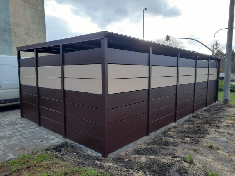 STEEL UMBRELLA ROOFS 