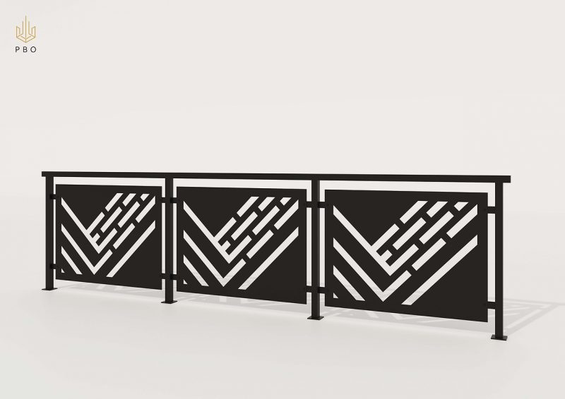 MODERN-STYLE BALCONY BALUSTRADES 