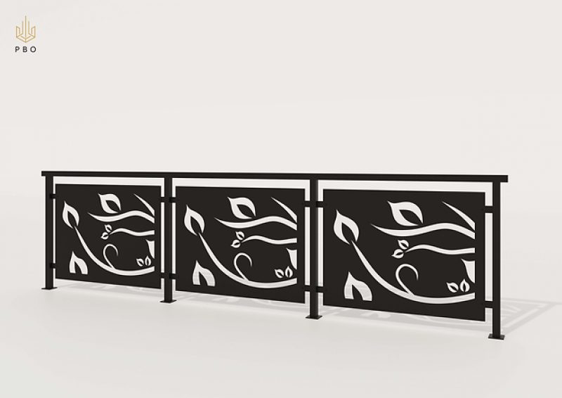 MODERN-STYLE BALCONY BALUSTRADES 