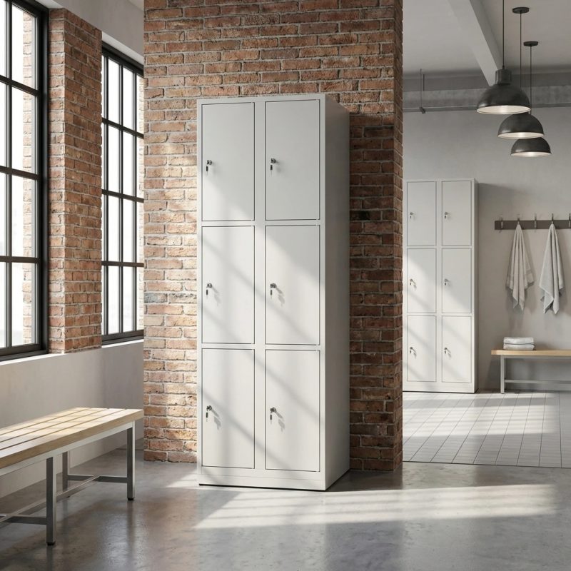 METAL MULTIPARTITE LOCKERS 