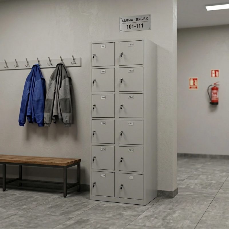 METAL MULTIPARTITE LOCKERS 