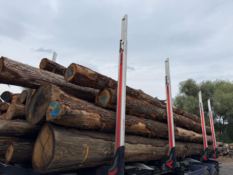 image ROUND OAK WOOD WITH BARK  EUROEXPO-NET