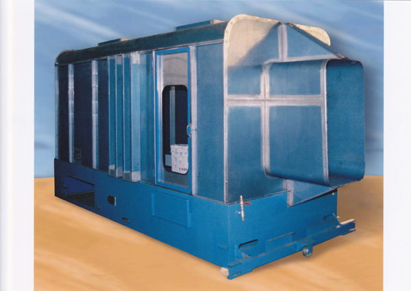 CABINS FOR POWDER COATING MANUFACTURE