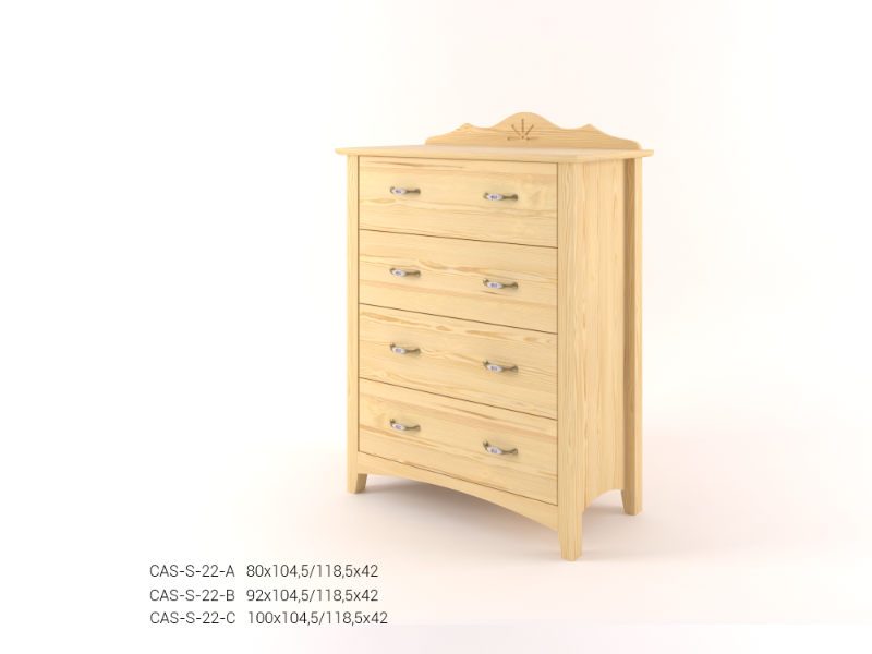 PINE CHESTS OF DRAWERS CAS-S-22