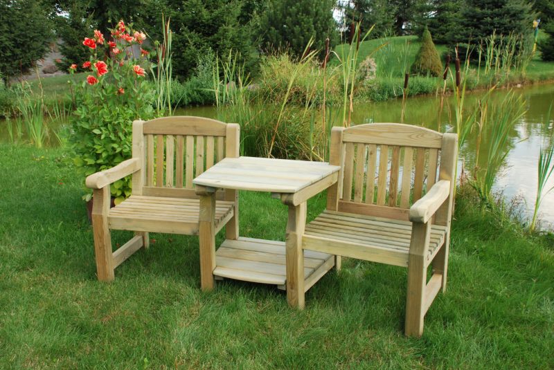 WOODEN GARDEN FURNITURE