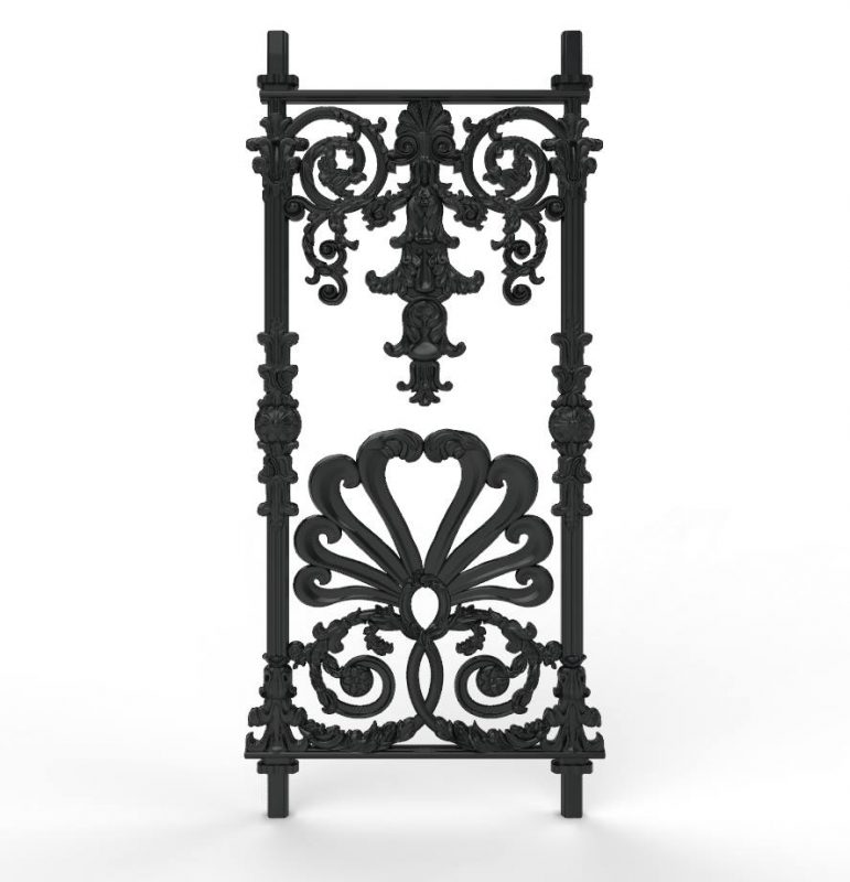 IRON CAST BALUSTRADES