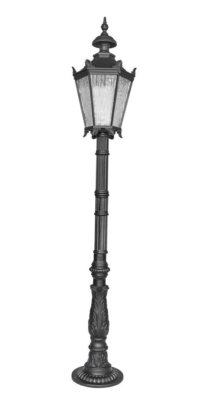 CAST IRON GARDEN LAMPS